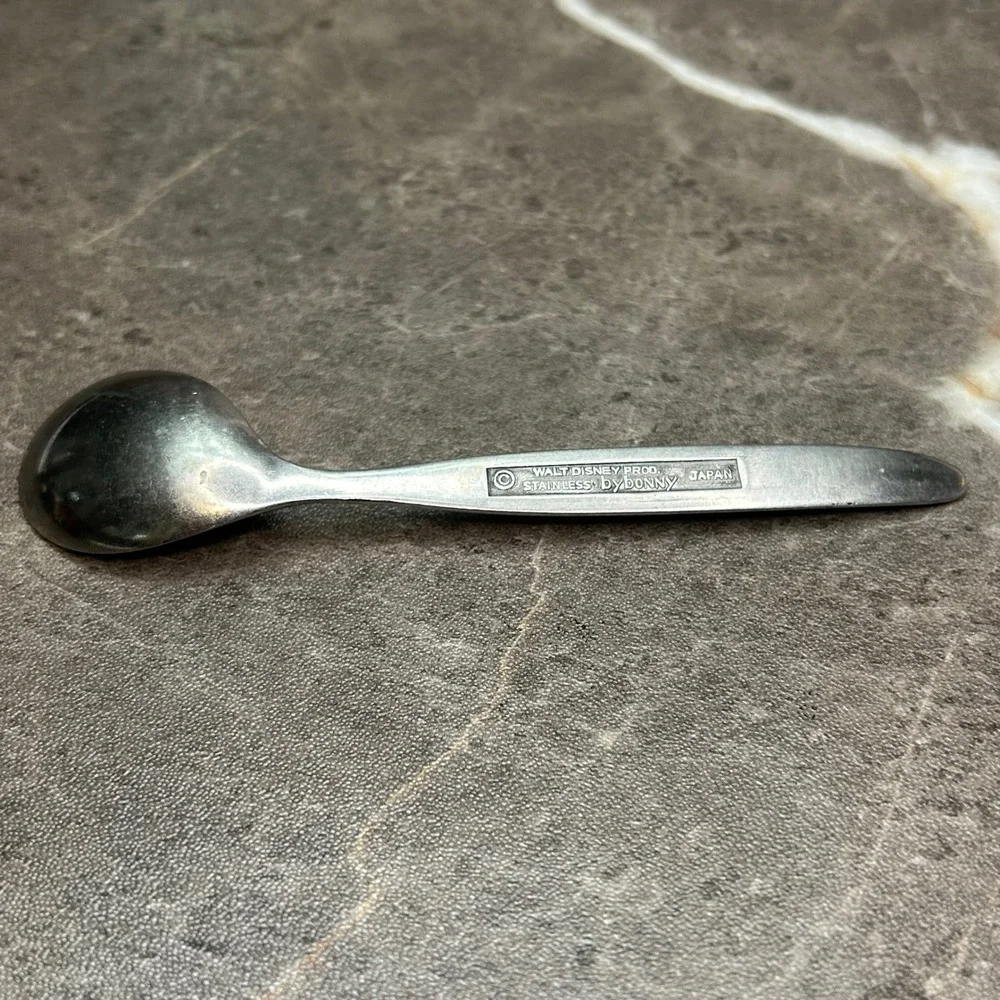Vintage Disney Bambi Baby Spoon Stainless by Bonny Walt Disney Productions Japan